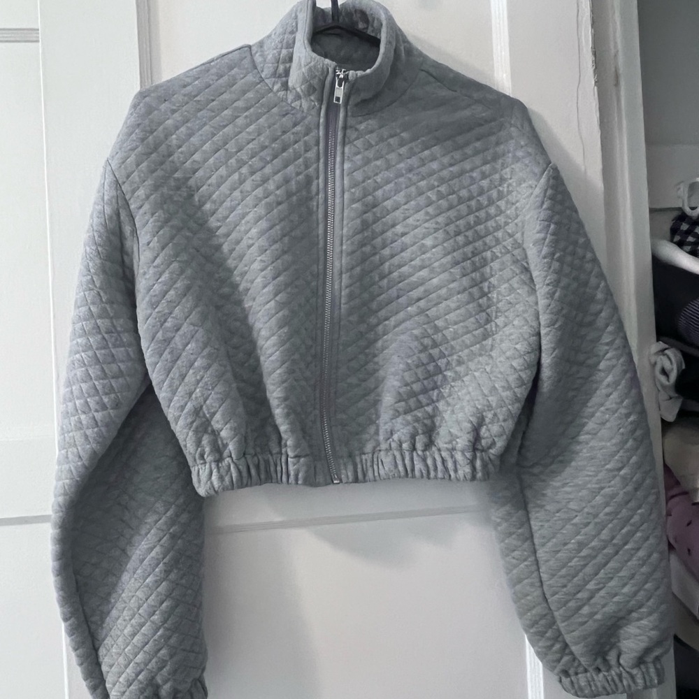 Grey mini jacket - Picture 2 of 2